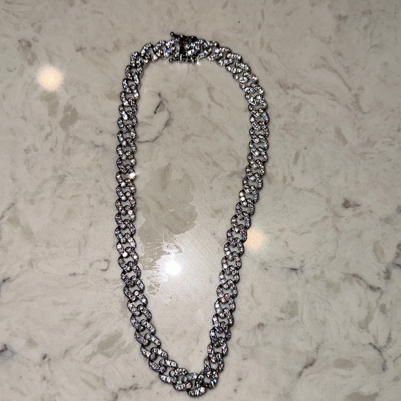 Dainty Cuban Link Choker - Picture 2 of 2